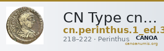 CN Type cn.perinthus.1_ed.381 — CANOA