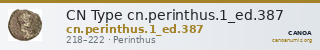 CN Type cn.perinthus.1_ed.387 — CANOA