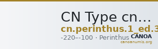CN Type cn.perinthus.1_ed.39 — CANOA