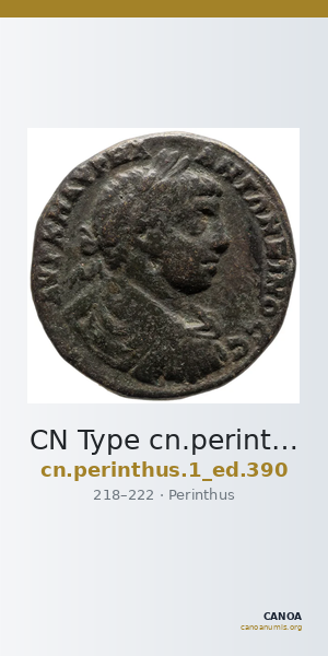CN Type cn.perinthus.1_ed.390 — CANOA