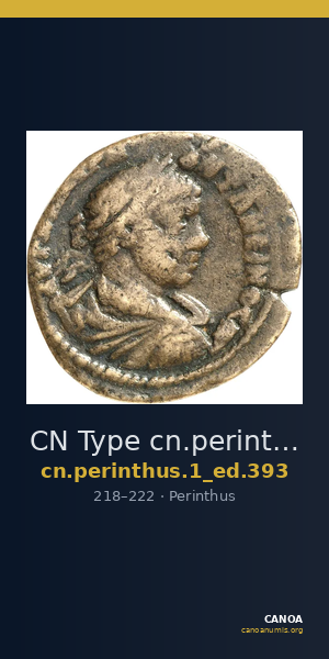 CN Type cn.perinthus.1_ed.393 — CANOA