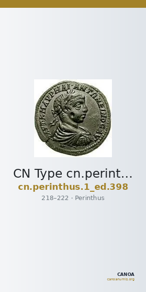 CN Type cn.perinthus.1_ed.398 — CANOA
