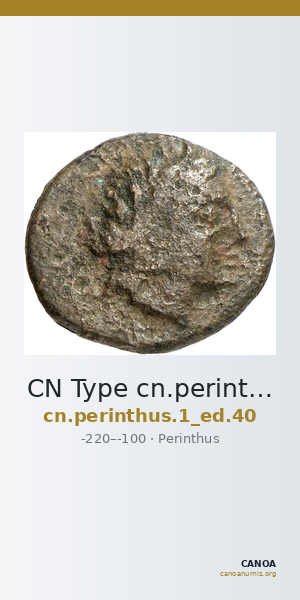 CN Type cn.perinthus.1_ed.40 — CANOA
