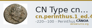 CN Type cn.perinthus.1_ed.40 — CANOA