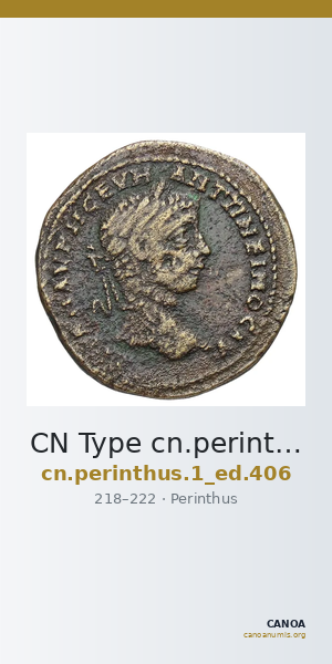 CN Type cn.perinthus.1_ed.406 — CANOA