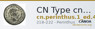 CN Type cn.perinthus.1_ed.412 — CANOA