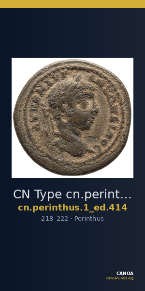 CN Type cn.perinthus.1_ed.414 — CANOA