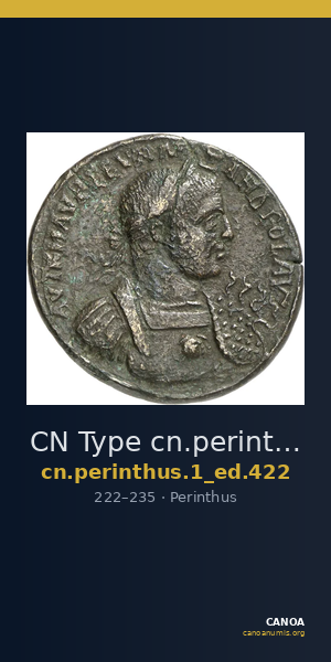 CN Type cn.perinthus.1_ed.422 — CANOA