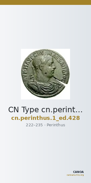 CN Type cn.perinthus.1_ed.428 — CANOA