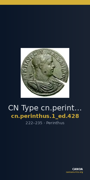 CN Type cn.perinthus.1_ed.428 — CANOA