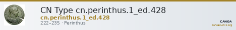 CN Type cn.perinthus.1_ed.428 — CANOA