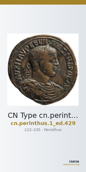 CN Type cn.perinthus.1_ed.429 — CANOA
