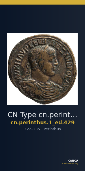 CN Type cn.perinthus.1_ed.429 — CANOA