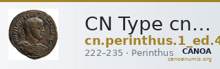 CN Type cn.perinthus.1_ed.429 — CANOA