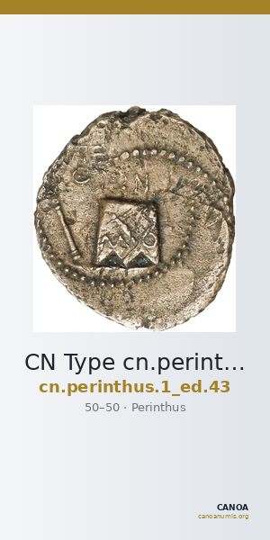 CN Type cn.perinthus.1_ed.43 — CANOA