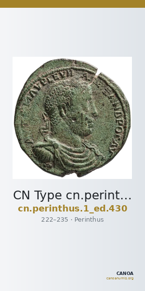 CN Type cn.perinthus.1_ed.430 — CANOA