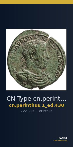 CN Type cn.perinthus.1_ed.430 — CANOA