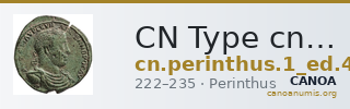 CN Type cn.perinthus.1_ed.430 — CANOA