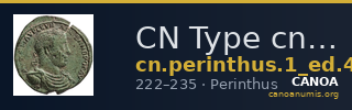 CN Type cn.perinthus.1_ed.430 — CANOA