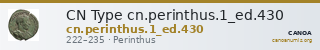 CN Type cn.perinthus.1_ed.430 — CANOA