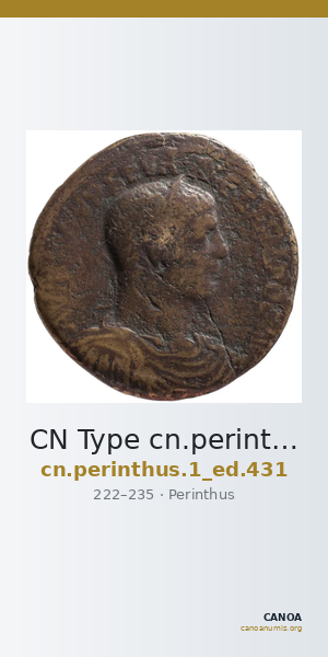 CN Type cn.perinthus.1_ed.431 — CANOA