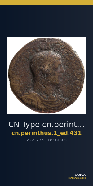CN Type cn.perinthus.1_ed.431 — CANOA