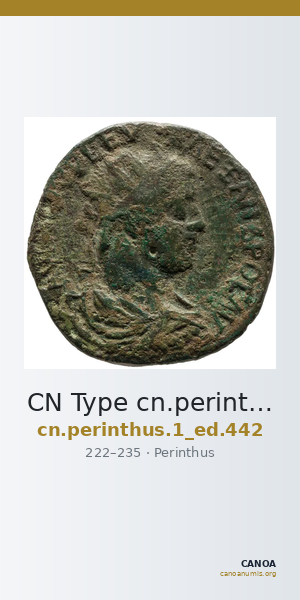 CN Type cn.perinthus.1_ed.442 — CANOA