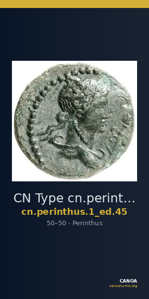 CN Type cn.perinthus.1_ed.45 — CANOA