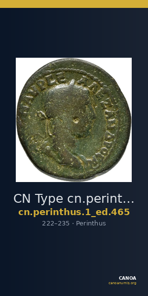 CN Type cn.perinthus.1_ed.465 — CANOA