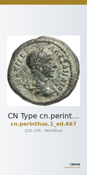 CN Type cn.perinthus.1_ed.467 — CANOA