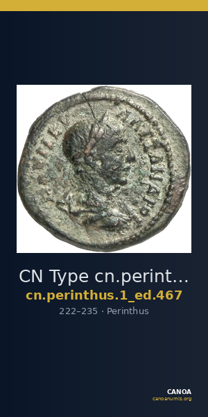 CN Type cn.perinthus.1_ed.467 — CANOA