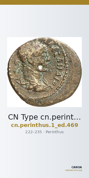 CN Type cn.perinthus.1_ed.469 — CANOA