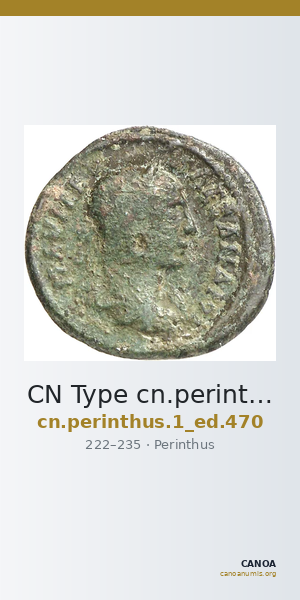 CN Type cn.perinthus.1_ed.470 — CANOA