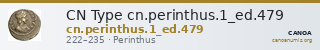 CN Type cn.perinthus.1_ed.479 — CANOA
