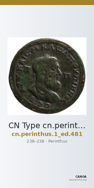 CN Type cn.perinthus.1_ed.481 — CANOA