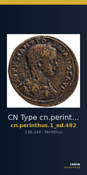 CN Type cn.perinthus.1_ed.482 — CANOA
