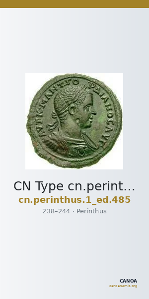 CN Type cn.perinthus.1_ed.485 — CANOA