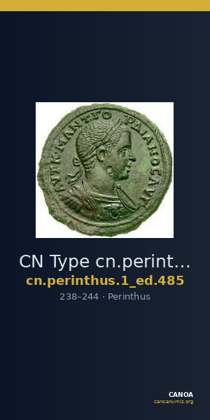 CN Type cn.perinthus.1_ed.485 — CANOA