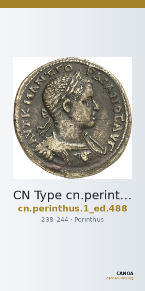 CN Type cn.perinthus.1_ed.488 — CANOA