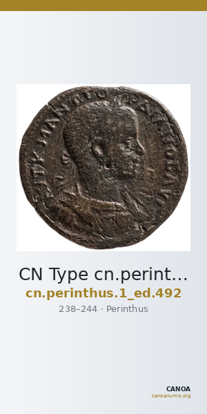 CN Type cn.perinthus.1_ed.492 — CANOA