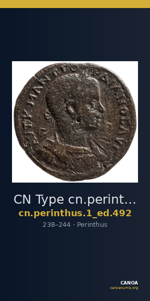 CN Type cn.perinthus.1_ed.492 — CANOA