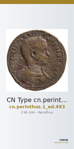 CN Type cn.perinthus.1_ed.493 — CANOA