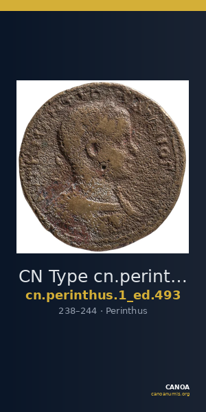 CN Type cn.perinthus.1_ed.493 — CANOA
