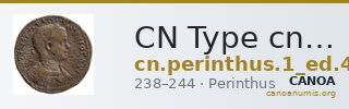 CN Type cn.perinthus.1_ed.493 — CANOA