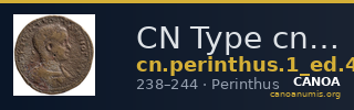 CN Type cn.perinthus.1_ed.493 — CANOA