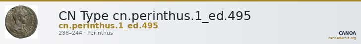 CN Type cn.perinthus.1_ed.495 — CANOA