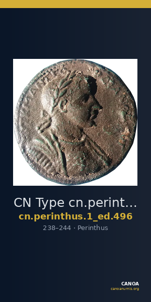 CN Type cn.perinthus.1_ed.496 — CANOA