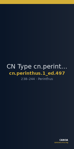 CN Type cn.perinthus.1_ed.497 — CANOA