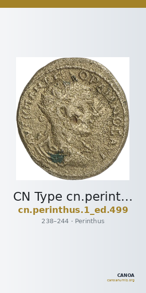 CN Type cn.perinthus.1_ed.499 — CANOA
