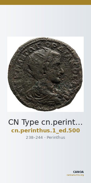 CN Type cn.perinthus.1_ed.500 — CANOA